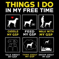 German Shorthair Pointer Gsp Life Drawstring Bag