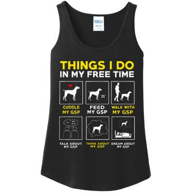 German Shorthair Pointer Gsp Life Ladies Essential Tank