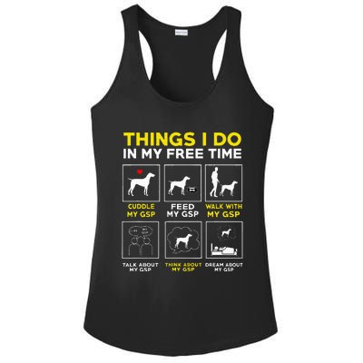 German Shorthair Pointer Gsp Life Ladies PosiCharge Competitor Racerback Tank