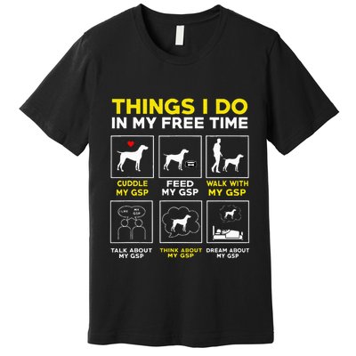 German Shorthair Pointer Gsp Life Premium T-Shirt