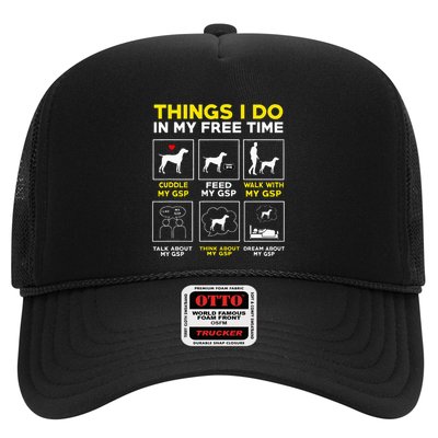 German Shorthair Pointer Gsp Life Trucker Hat