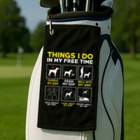 German Shorthair Pointer Gsp Life Golf Towel