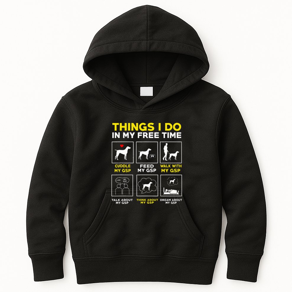 German Shorthair Pointer Gsp Life Kids Hoodie