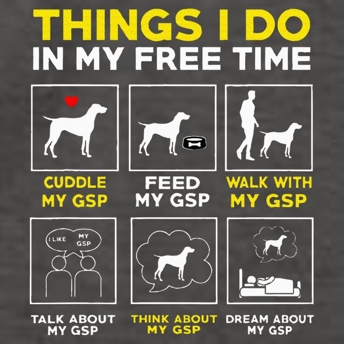 German Shorthair Pointer Gsp Life Vector Backpack