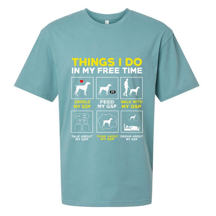 German Shorthair Pointer Gsp Life Sueded Cloud Jersey T-Shirt