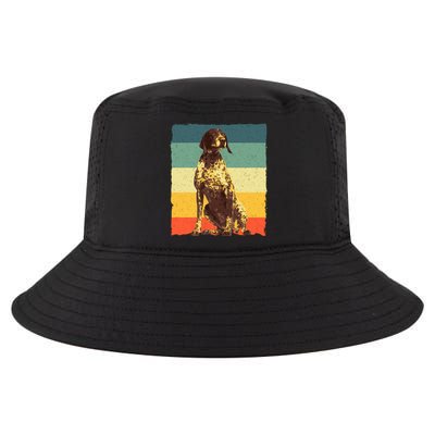 German Shorthaired Pointer Art GSP Dog Lover Cool Comfort Performance Bucket Hat