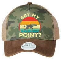 German Shorthaired Pointer Get My Point Gsp Dog Legacy Tie Dye Trucker Hat