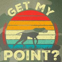 German Shorthaired Pointer Get My Point Gsp Dog Legacy Tie Dye Trucker Hat