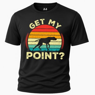 German Shorthaired Pointer Get My Point Gsp Dog Performance Shirt
