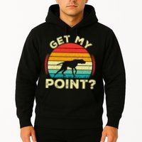 German Shorthaired Pointer Get My Point Gsp Dog Hoodie