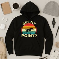 German Shorthaired Pointer Get My Point Gsp Dog Hoodie
