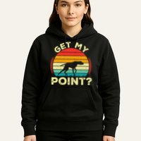 German Shorthaired Pointer Get My Point Gsp Dog Hoodie