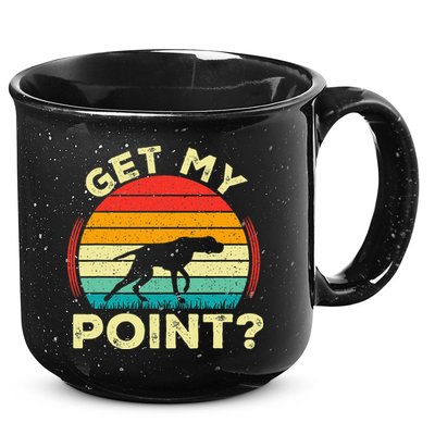 German Shorthaired Pointer Get My Point Gsp Dog 15oz Campfire Ceramic Mug