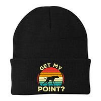 German Shorthaired Pointer Get My Point Gsp Dog Knit Cap Winter Beanie