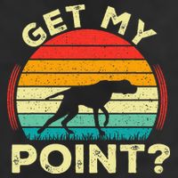 German Shorthaired Pointer Get My Point Gsp Dog Knit Cap Winter Beanie