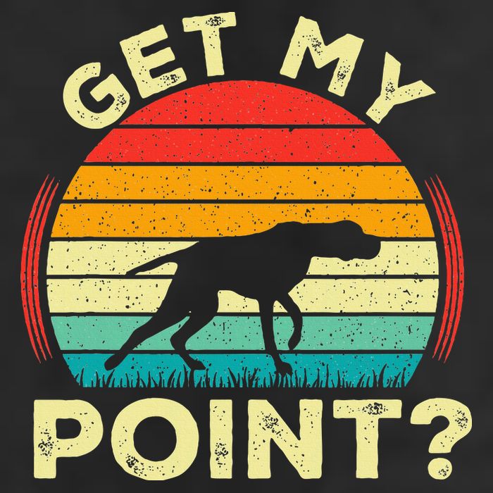 German Shorthaired Pointer Get My Point Gsp Dog Knit Cap Winter Beanie