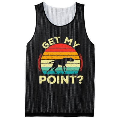 German Shorthaired Pointer Get My Point Gsp Dog Mesh Reversible Basketball Jersey Tank
