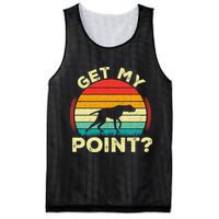 German Shorthaired Pointer Get My Point Gsp Dog Mesh Reversible Basketball Jersey Tank