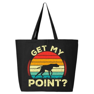 German Shorthaired Pointer Get My Point Gsp Dog 25L Jumbo Tote
