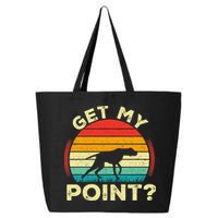 German Shorthaired Pointer Get My Point Gsp Dog 25L Jumbo Tote