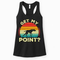 German Shorthaired Pointer Get My Point Gsp Dog Womens Tank Top