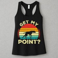 German Shorthaired Pointer Get My Point Gsp Dog Womens Tank Top