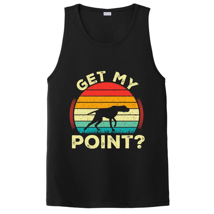 German Shorthaired Pointer Get My Point Gsp Dog PosiCharge Competitor Tank