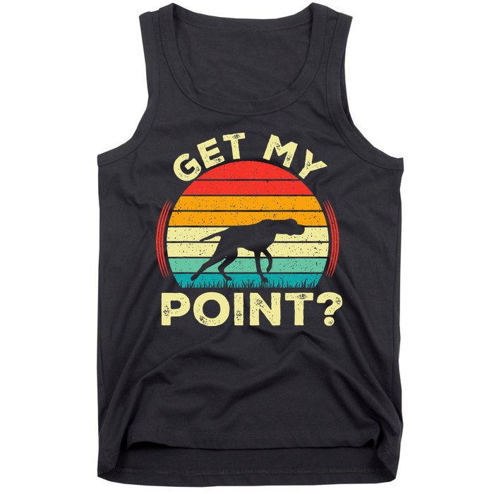 German Shorthaired Pointer Get My Point Gsp Dog Tank Top