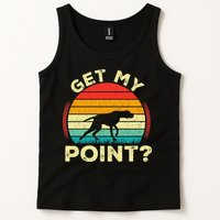 German Shorthaired Pointer Get My Point Gsp Dog Tank Top
