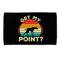 German Shorthaired Pointer Get My Point Gsp Dog Microfiber Hand Towel