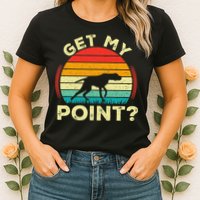 German Shorthaired Pointer Get My Point Gsp Dog Womens T-Shirt