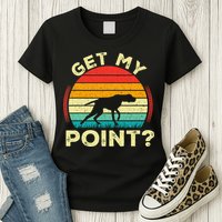 German Shorthaired Pointer Get My Point Gsp Dog Womens T-Shirt