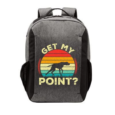 German Shorthaired Pointer Get My Point Gsp Dog Vector Backpack