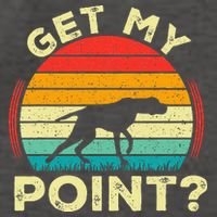 German Shorthaired Pointer Get My Point Gsp Dog Vector Backpack