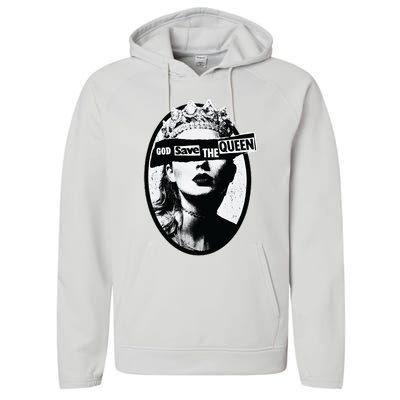 God Save Queen Reputation Era Performance Fleece Hoodie