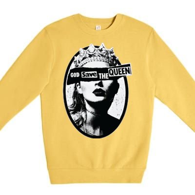 God Save Queen Reputation Era Premium Crewneck Sweatshirt