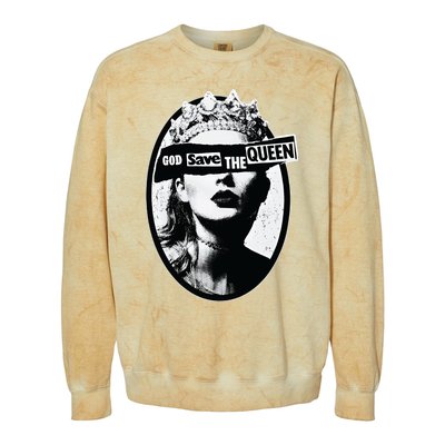 God Save Queen Reputation Era Colorblast Crewneck Sweatshirt