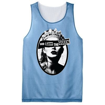 God Save Queen Reputation Era Mesh Reversible Basketball Jersey Tank