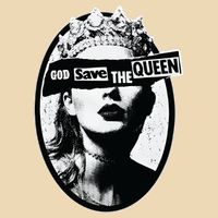 God Save Queen Reputation Era Drawstring Bag