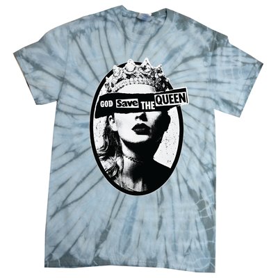 God Save Queen Reputation Era Tie-Dye T-Shirt