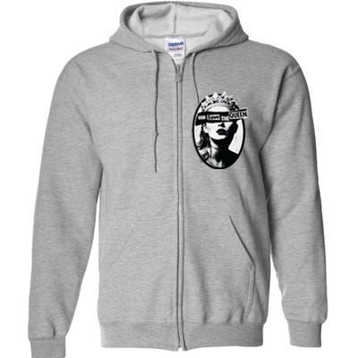 God Save Queen Reputation Era Full Zip Hoodie