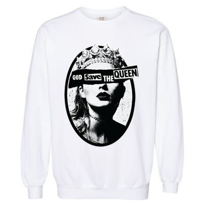 God Save Queen Reputation Era Garment-Dyed Sweatshirt