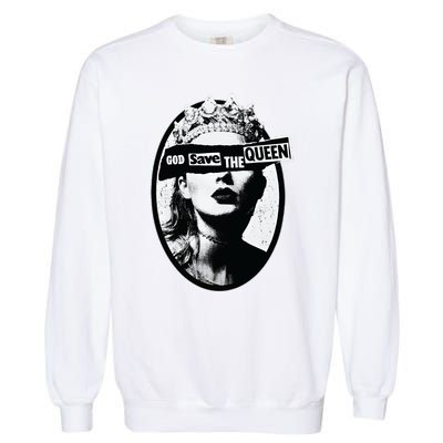 God Save Queen Reputation Era Garment-Dyed Sweatshirt