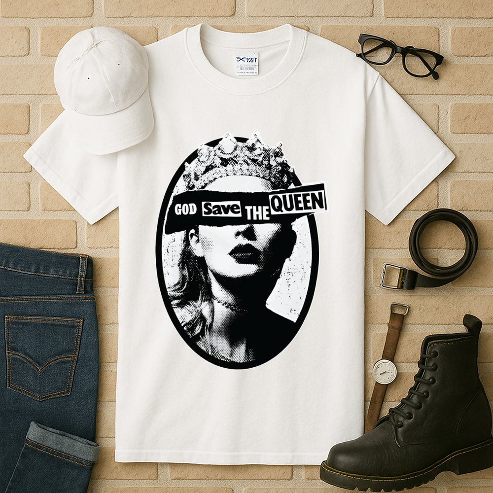 God Save Queen Reputation Era Tall T-Shirt