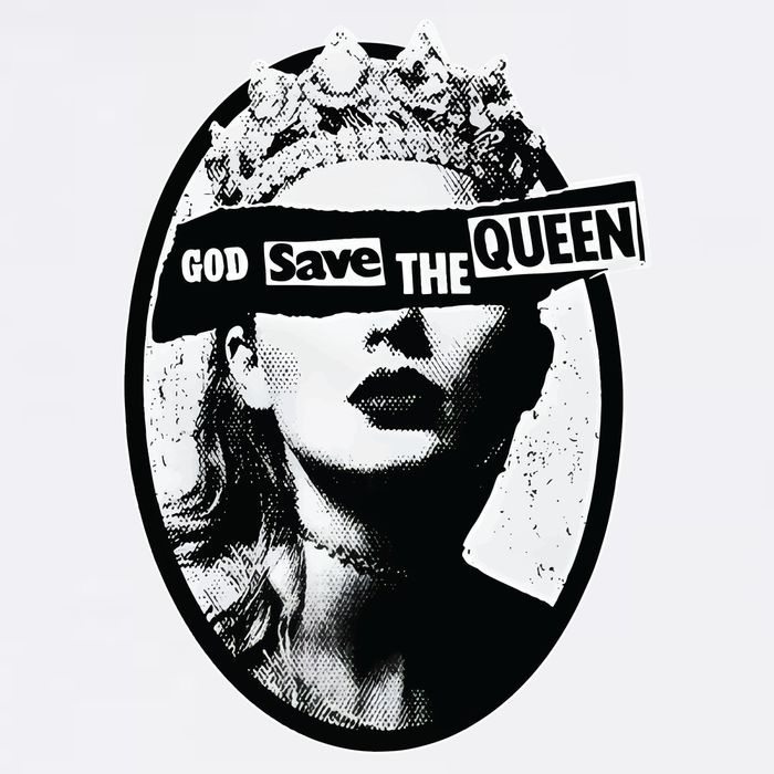 God Save Queen Reputation Era Adult Drive Performance Visor