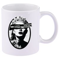 God Save Queen Reputation Era 11oz C Handle Ceramic Mug