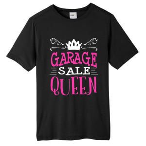 Garage Sale Queen Funny Thrifting Yard Saling Gag Gift Wo Tall Fusion ChromaSoft Performance T-Shirt