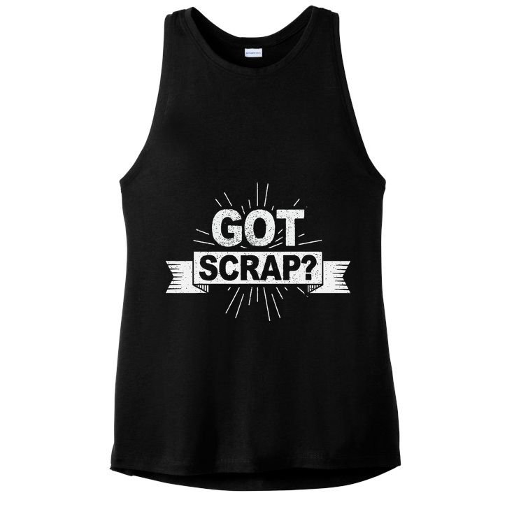 Got Scrap Quote For A Metal Scrapper Ladies PosiCharge Tri-Blend Wicking Tank