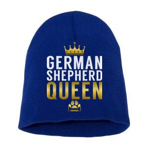 Ger Shepherd Queen Ger Shepherd Mom Cool Gift Short Acrylic Beanie