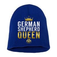 Ger Shepherd Queen Ger Shepherd Mom Cool Gift Short Acrylic Beanie